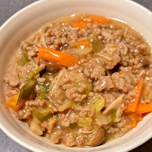 白菜と豚挽き肉の中華風旨煮